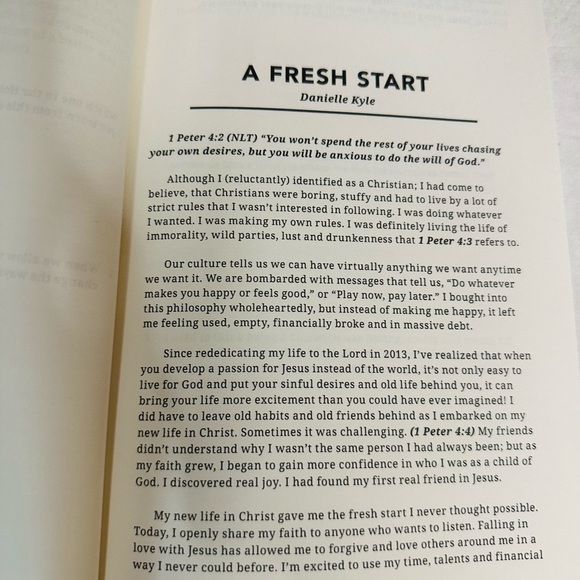 Devotional Study Book for Abuse and Trauma Survivors - Picture 2 of 3